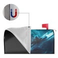 thumbnail image 2 of Gukieu Futuristic Jet Ski Adventure Print Magnetic Mailbox Cover, Sun-proof and Waterproof Home Yard Mailbox Cover-25.5x21 in, 2 of 8
