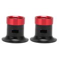 thumbnail image 3 of 2pcs Watch Loupe 3x Magnifying Jewelers Loupe, Jewelry  Magnifier Watchmaker Loupe, Rounded Edges Aluminum Alloy Housing Glass Eye Loupe For Repair, 3 of 8