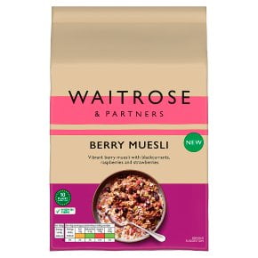 Waitrose Swiss Style Berry Muesli 750g