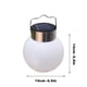 thumbnail image 3 of Lámpara LED portátil tridimensional Gnobogi para exteriores, con energía solar, para colgar en el jardín, el hogar y el patio, en oferta., 3 of 8