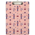 thumbnail image 1 of FMSHPON Christmas Nutcrackers Blue Red Clipboard Hardboard Wood Nursing Clip Board and Pull for Standard A4 Letter 13x9 inches, 1 of 5