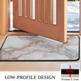 thumbnail image 3 of Gray Rose Gold Marble Pattern Door Rugs,Washable Non Slip Door Mats Indoor,Decorative Door Mats,Entry Mat Indoor for Entrance,Bedroom,Kitchen,Bathroom,30"x17", 3 of 6