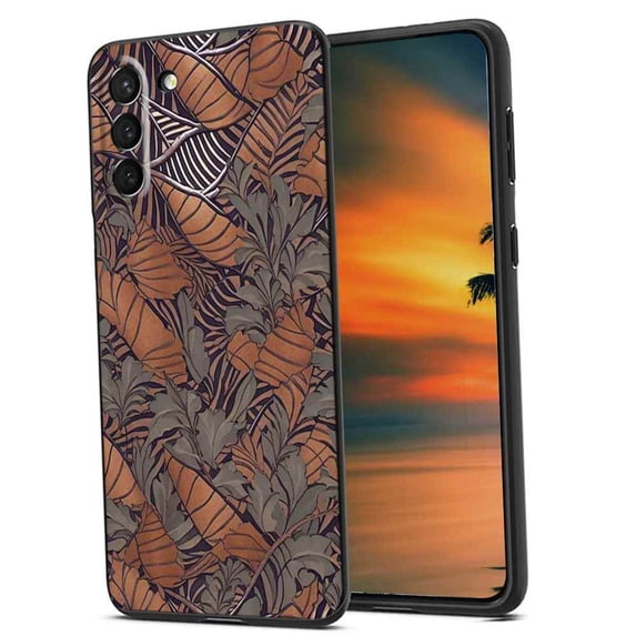 Compatible with Samsung Galaxy S22+ Plus Phone Case, Ivy-Floral-9 Case Silicone Protective for Teen Girl Boy Case for Samsung Galaxy S22+ Plus