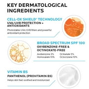 La Roche-Posay Anthelios Melt-In Milk Sunscreen SPF 100 for Face and Body for All Skin Types, 3.0 fl oz