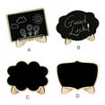 thumbnail image 3 of 10 Pack Mini Chalkboards Signs with Easel Stand, Small Chalkboards Blackboard, Wood Place Cards for Weddings, Birthday Parties, Message Board Signs and Event Decoration, 3 of 8