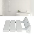 thumbnail image 4 of Asientos de ducha silla de ducha baño hueco montado en la pared plegable plegable para bañera de baño ANGGREK Otros, 4 of 8