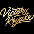 thumbnail image 2 of Boy's Fortnite Victory Royale Gold Script  Pull Over Hoodie Black Medium, 2 of 4