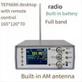 thumbnail image 2 of Full-Band Radio TEF6686 Digital High-Sensitivity Radio FM AM Radio Stereo,1*Radio, 2 of 7