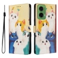 thumbnail image 1 of FOXDOCK Funda Tipo Cartera para Motorola Moto G35 con Soporte y Correa – Diseño de Patrones Lindos, 1 of 6