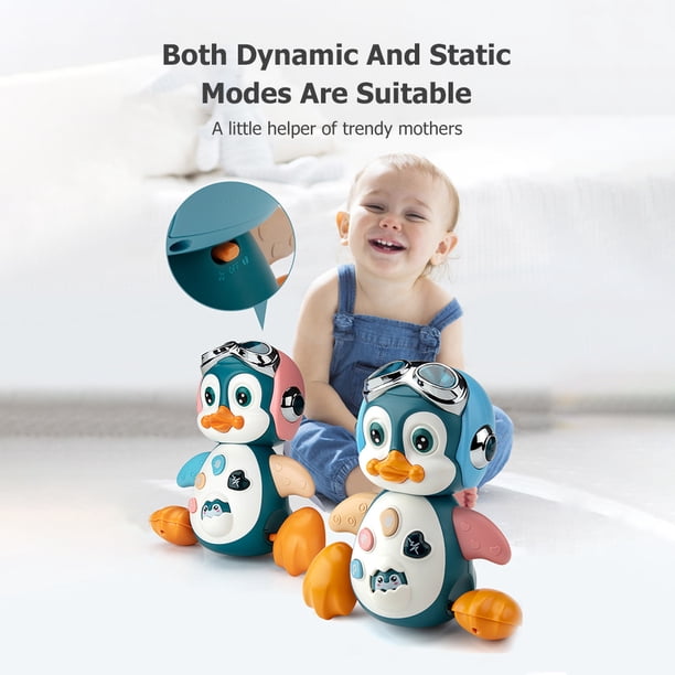 Juego De Golpear Pingüino Whack Penguin Para Niños De 3-6 Años | Juguete Educativo Interactivo De Madera | Regalo Divertido Para Desarrollar Reflejos