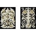 thumbnail image 2 of UNKNOWN 14x10 Gold Ornate Wood Framed with Double Matting Museum Art Print Titled - Mini Scroll, 2 of 4