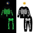 thumbnail image 1 of Pijamas de algodón para niños pequeños, conjunto de ropa de dormir de policía, bombero, unicornio, esqueleto, Carnaval, Halloween, 1 of 4
