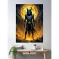 thumbnail image 2 of Anubis Poster Wall Art, Modern Wall Decor For Living Room Bedroom, 12x18 UNFRAMED, 2 of 3