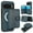Blue, variant on Allytechgroup Detachable Cards Holder Case for Google Pixel 10 Pro XL, RFID Blocking 2 In 1 Wallet PU Leather Case with Stand Compatible with Magsafe Shockproof for Google Pixel 10 Pro XL, Purple
