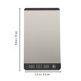 thumbnail image 2 of SHINYPASING 1 Set Temperature Gauge with Touch Screen for Daily Life, 2 of 6