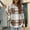 Coffee, variant on Womens Checked Shirts Crew Neck Sweatshirt Loose Pullover Long Sleeve Shirts Fall Tunic Tops Crewneck Blouses Print Spring Fall Clothes 2025
