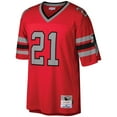thumbnail image 2 of Men's Mitchell & Ness Deion Sanders Red Atlanta Falcons Legacy Replica Jersey, 2 of 3