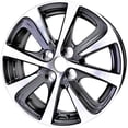thumbnail image 2 of Aluminum Wheel Rim 15 Inch for Toyota Prius 2018 4 Lug 100mm 8 Spoke, 2 of 5
