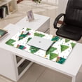 thumbnail image 3 of Long Mouse Pads for Desk,White Christmas Watercolor Tree Pattern Desk Mats on Top Of Desks, Desk Mouse Pad Extra Large with 3mm Non-Slip Base and Stitched Edge for Gaming,Office,Work,Home 31.5x15.7in, 3 of 5