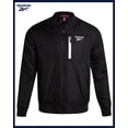 thumbnail image 2 of Chaqueta bomber Reebok para hombre, con aislamiento, cortavientos, talla grande, negra, 2 of 7