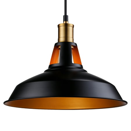 Dining Room Ceiling Light LEONLITE Industrial Metal Pendant Light, LED Ceiling Lights for Kitchen, Living Room, Counter, Dining Room, Restaurant ()