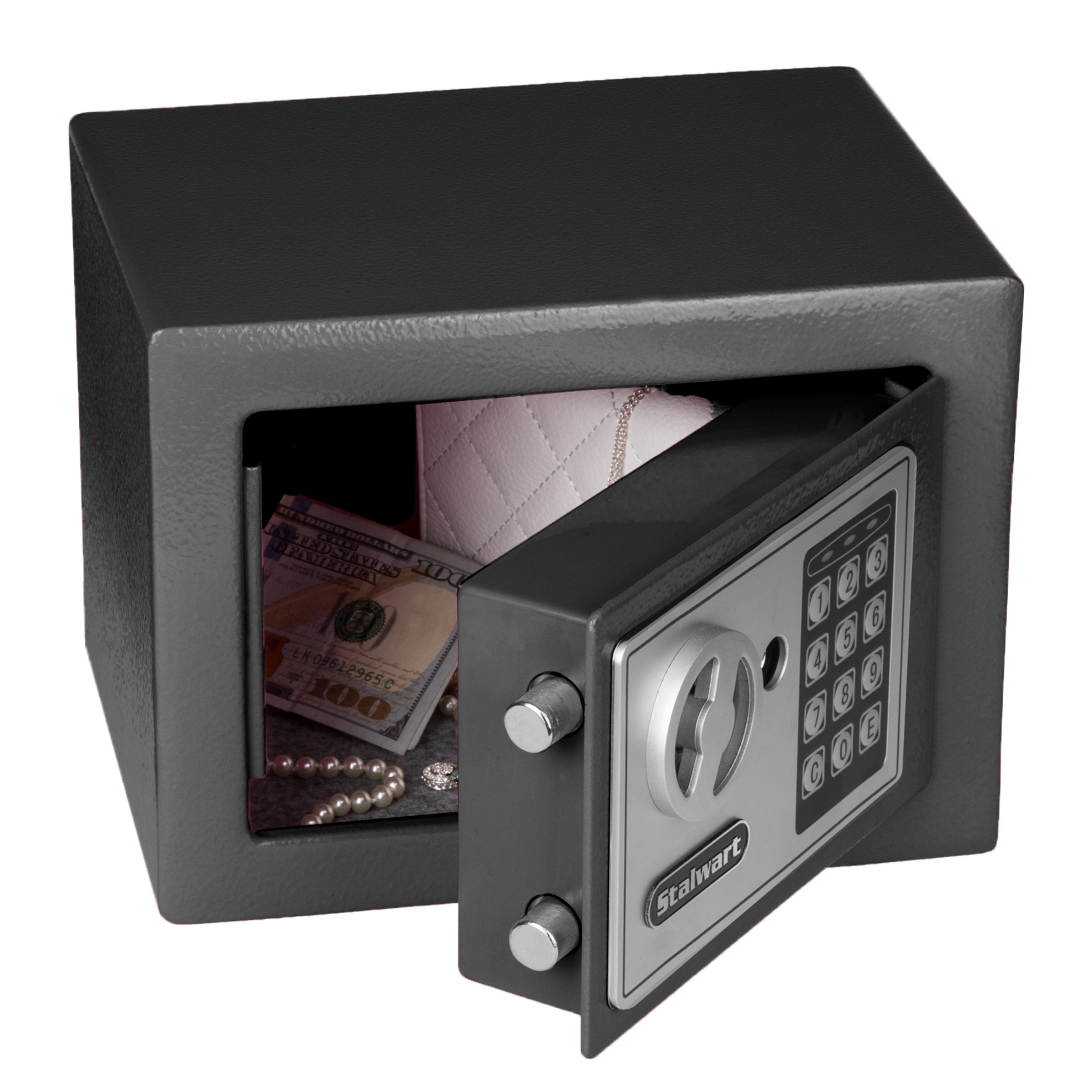 Wakeman Digital Security Safe Box, Compact Steel with Keypad photo 6