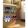 thumbnail image 1 of 4 Pcs Étagère à Chaussures Murale Pliable Grise, Étagère à Chaussures Pliante pour Rangement de Chaussures, 1 of 5