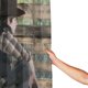 thumbnail image 4 of Cortina de ducha de tela de poliéster impermeable The Walking Dead, decoración de baño, kit de cortina de ducha con ganchos, 72 x 72 pulgadas, 4 of 7