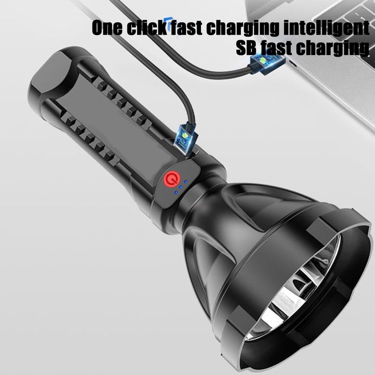 220v rechargeable led flashlight EVOLight with Built-In Power Bank | Style: Black/Huntergrn or in combination to produce a total of 560 lumens of light Rechargeable Torch light 1W LED