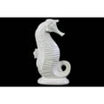thumbnail image 2 of Benzara Marine Large Seahorse Figurine on Base, 2 of 2