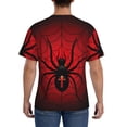 thumbnail image 2 of Naloa Spider on the Web Men's T-Shirt Sport T-shirt Men's Basic Tee Casual Men's Shirt, Round Neck, Short Sleeves - Large, 2 of 5