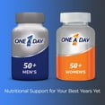 One A Day Men's 50+ Multivitamin Tablets, Multivitamins for Men, 100 Ct ...