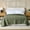 Dark Green, variant on Better Homes & Gardens Crafted Geo Cotton Quilt, Teal Ocean, King Bedding
