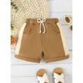 thumbnail image 5 of Infant Baby Boys Summer Set, Round Neck Sleeveless Tank Tops + Elastic Waist Shorts, 5 of 9