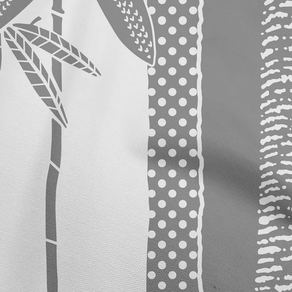 oneOone Polyester Spandex White Fabric Tropical Sewing Craft Projects Fabric Prints By Yard 56 Inch Wide