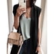 thumbnail image 5 of Chaleco Tsseiatte para mujer, sin mangas, con frente abierto, liso, holgado, largo, para uso informal en la calle., 5 of 6
