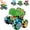Style 3, variant on Glowing Monster Toy Car,2026 new animal dinosaur car with LED wheels, push-button design, movable mouth, perfect for children