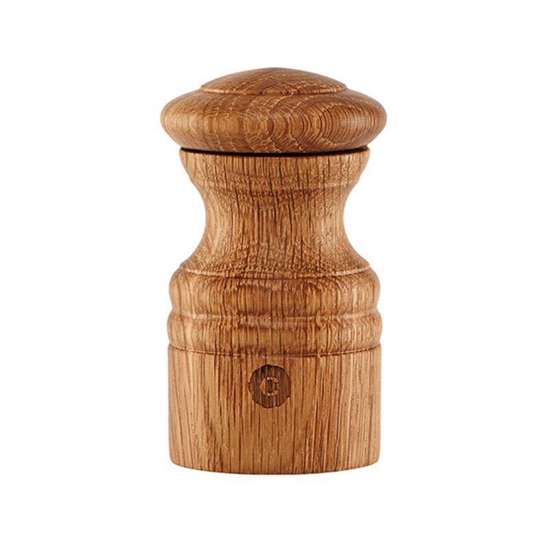 Crushgrind Chicago 3 Oak Wooden Salt Or Pepper Mill Grinder Walmart Com