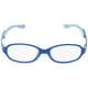thumbnail image 1 of Gafas de espejo plano con bloqueo de lentes de computadora para niños Azul, 1 of 9