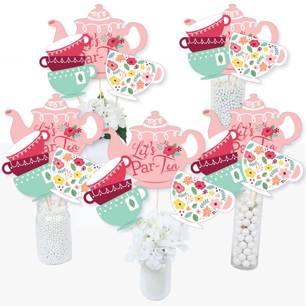Tea Party Tableware in Tea Party Party Supplies