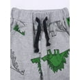 thumbnail image 3 of SXIMEE 2-7T Toddler and Boys Joggers Cotton Sweatpants Kids Pull-On Active Athletic Pants with Drawstring, 3 of 6
