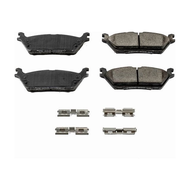 Power Stop Brake Pad 17-1790 Z17 Evolution; FMSI Number D1790; Ceramic Brake Pads; Set Of 4; With Premium Stainless Steel Hardware