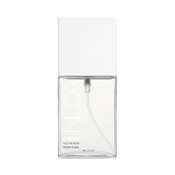 Self-Tan Face Mist Nuda Face Tan Water, 75 ml, de color medio a oscuro