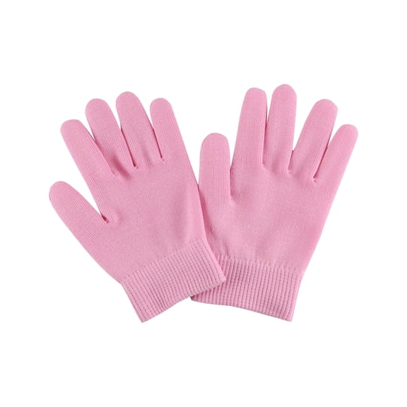 Moisturizing Gel Gloves, Pink - Overnight Moisturizing Gloves for Dry Hands, Thickened Cotton Gel Spa Gloves for Women, Foot Masks Easter Mother'S Day Base Care Makeup Organizers