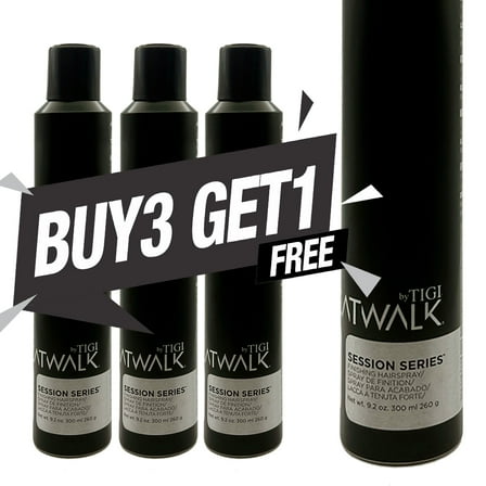 TIGI Catwalk Session Series Finishing Hairspray 9.2 oz - Buy 3 Get 1 Free