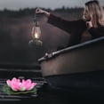 thumbnail image 2 of EeaseCA 1Set Solar Powered Lotus Fountain Floating Solar Pump Outdoor Water Fountain, 2 of 8