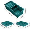 thumbnail image 2 of SWETRACE Organizador Plástico Verde Con Cajones Para Guardar Suministros De Oficina, 2 of 6