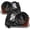 Black Housing, variant on AKKON - For [Black] 2008 2009 2010 Jeep Grand Cherokee Halogen Type Projector Headlight Headlamps LH + RH Pair