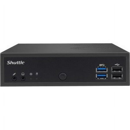 Shuttle - XPC slim Gaming Desktop - Intel Core i5-7200U - NVIDIA GeForce GTX 1050 - Black