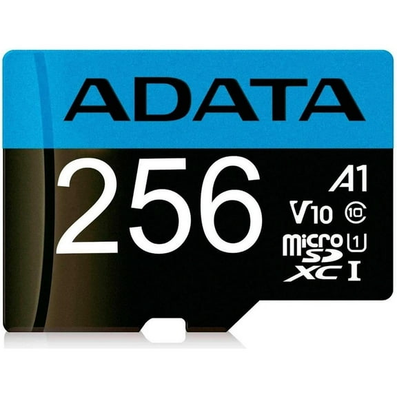 Memoria Micro SDXC 256GB ADATA V10 Clase 10 A1 Juegos Full HD AUSDX256GUICL10A1-RA1 azul Adata AUSDX256GUICL10A1-RA